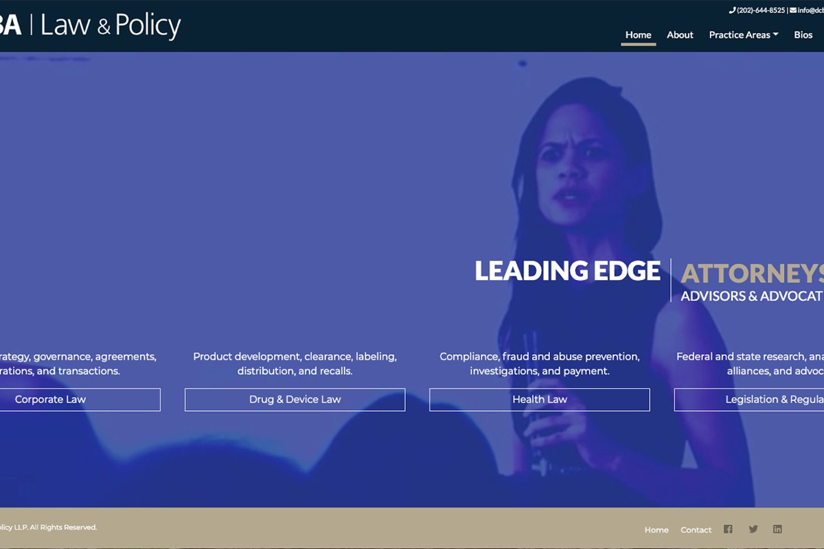 DCBA Law & Policy homepage